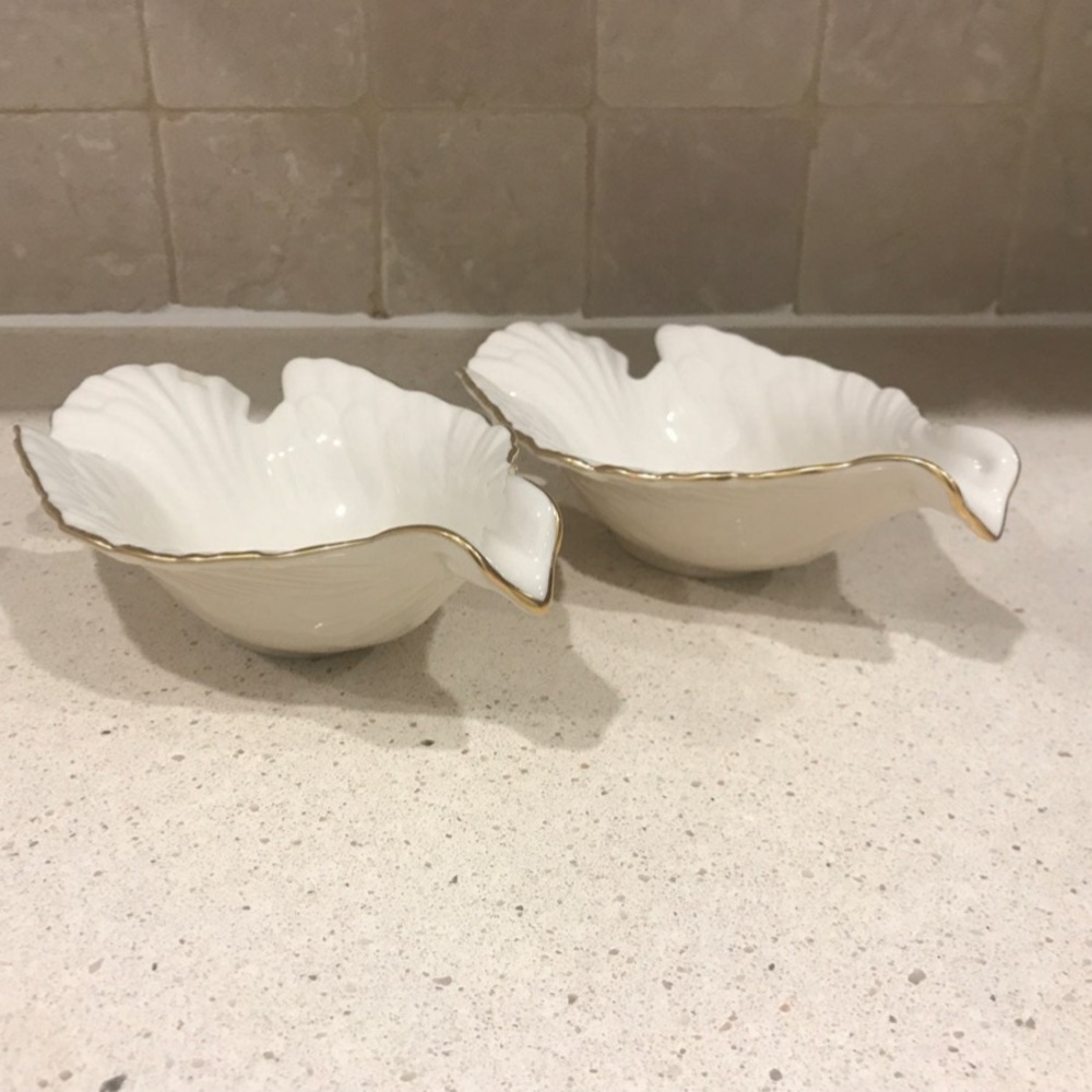 Two (2) Lenox Bird Candy Dishes